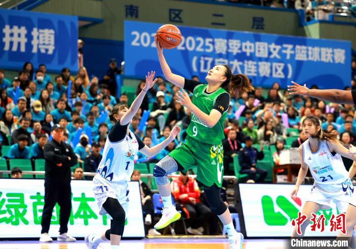 辽宁大连体产女篮首战告捷 首次落户大连迎新赛
